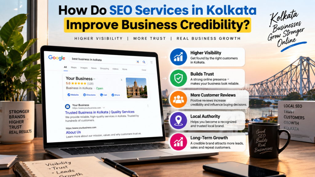 How Do SEO Services in Kolkata Improve Business Credibility