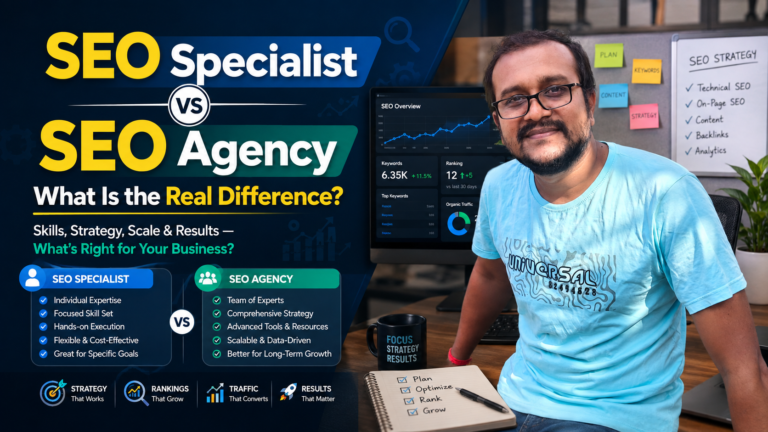 Best SEO Expert in Kolkata vs. SEO Agency